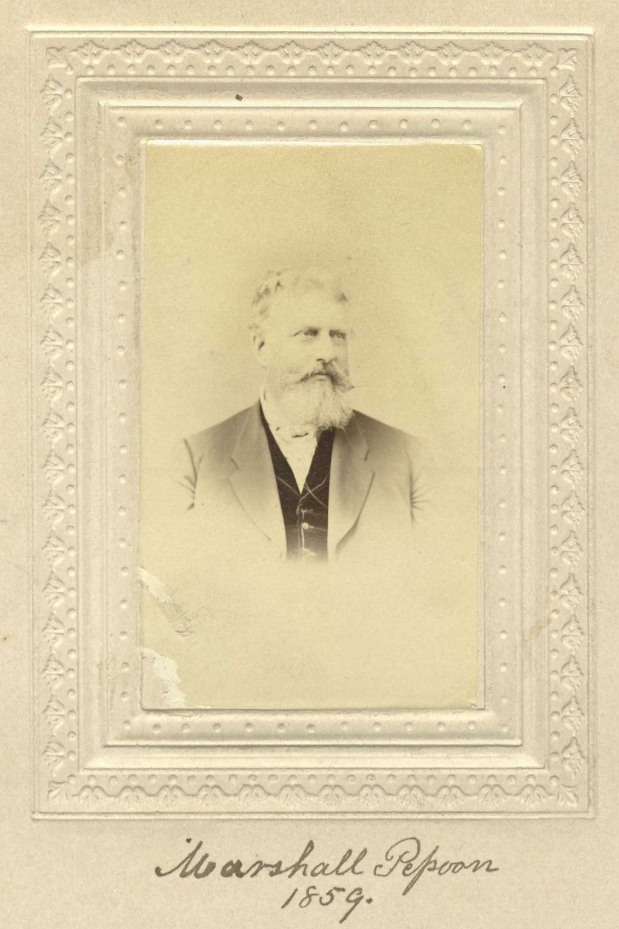 Member portrait of Marshall Pepoon
